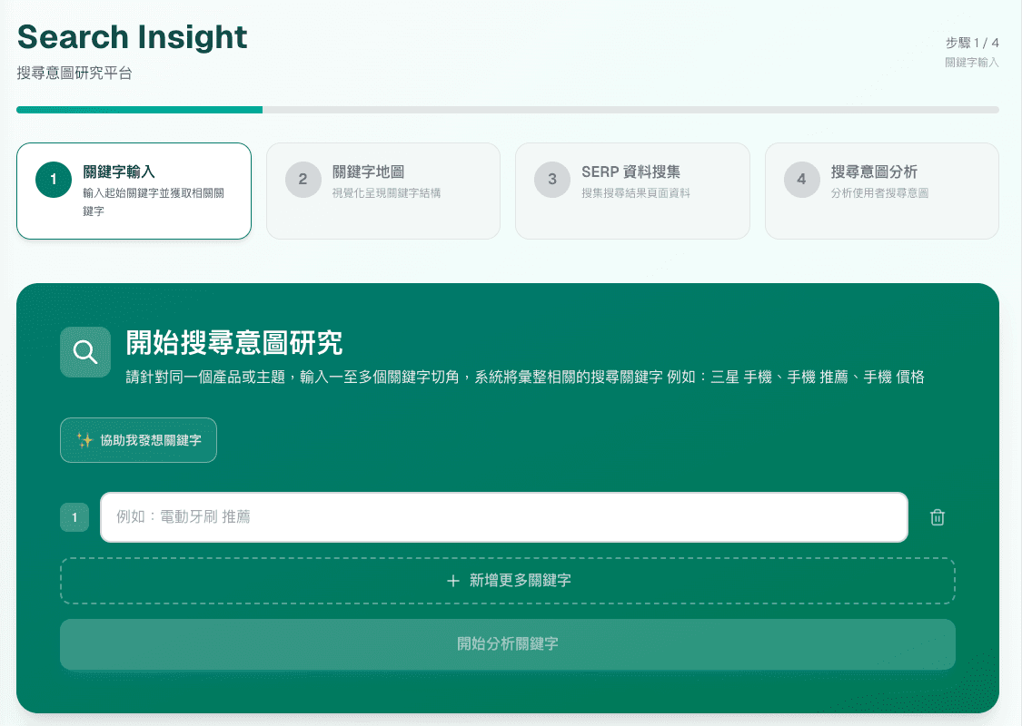 Search Insight 模組概覽